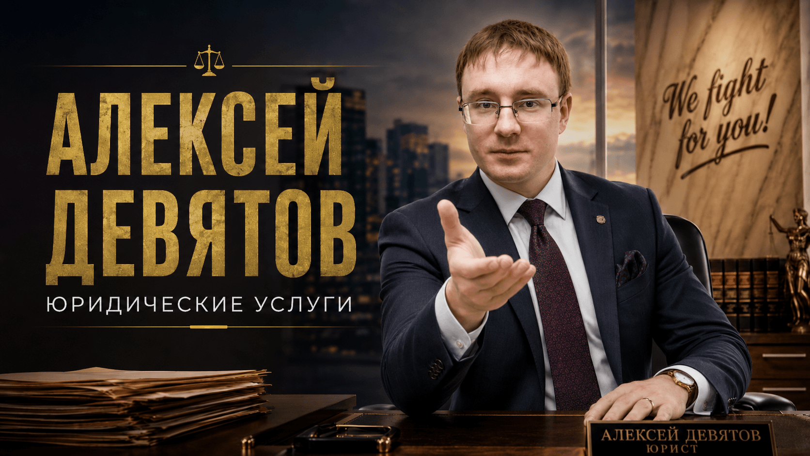 Алексей Девятов — юрист, который помогает находить решения в сложных ситуациях, защищать интересы клиента и действовать уверенно там, где ошибка может стоить слишком дорого.
